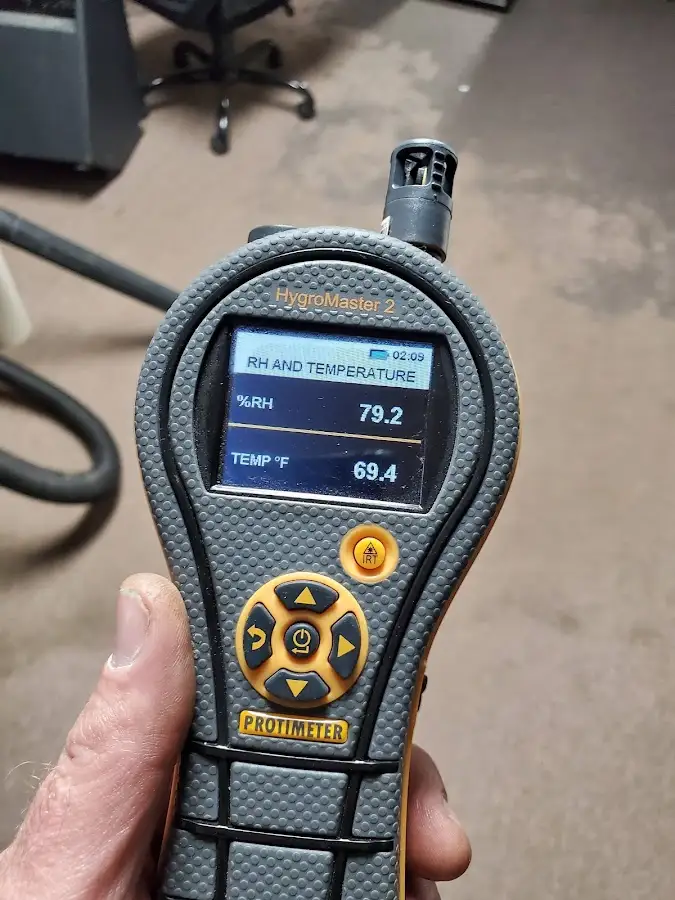 Moisture meter humidity assessment for Mold Remediation & Removal in Zion